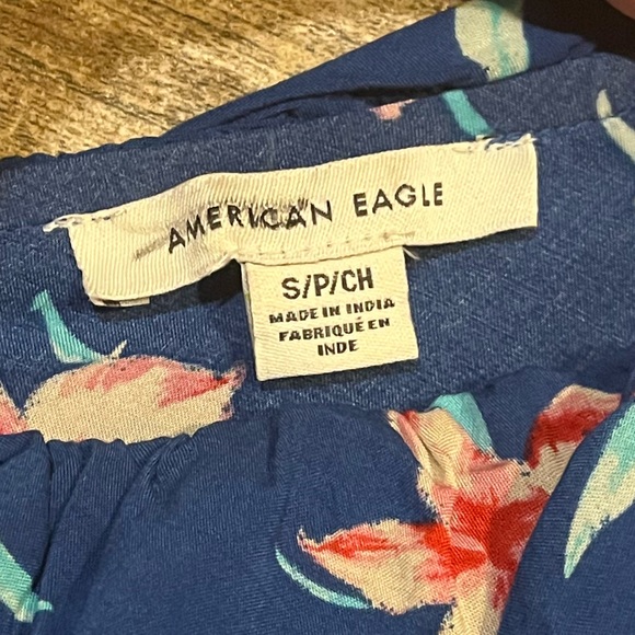 🌵5 for $15!🌵American Eagle Tropical One Shoulder Top - Picture 4 of 4